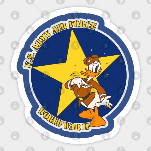 US Army Air Force - WW2 Sticker by MBK